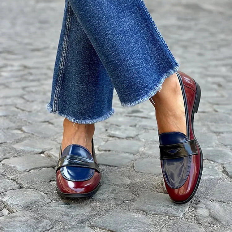 ΛΑΜΠΕΡΟ ΤΡΙΧΡΩΜΟ LOAFER