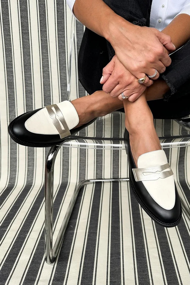 ΜΟΝΟΧΡΩΜΑ ΚΛΑΣΙΚΑ LOAFERS