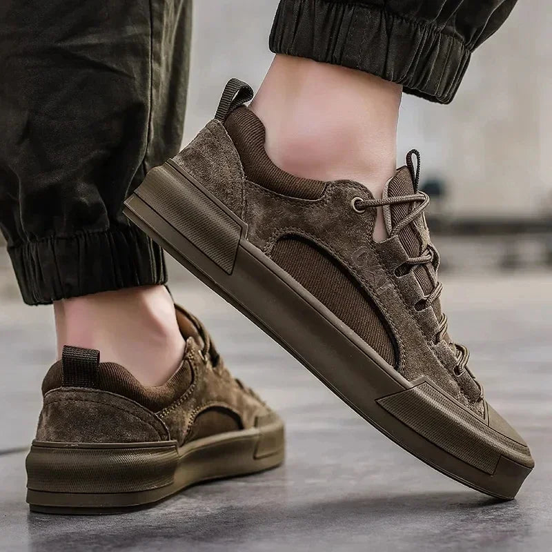 UrbanEdge - Δερμάτινα Sneakers